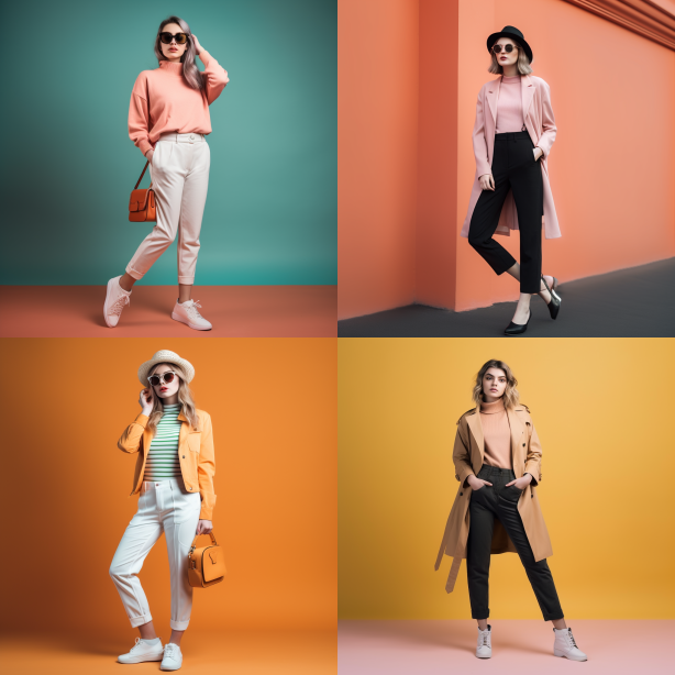 Midjournery's Prompt for Preppy fashion design ( Preppy Street Style )