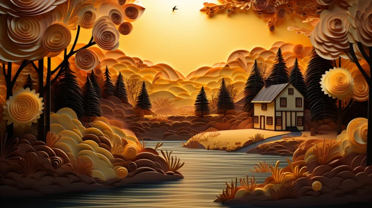 Read more about the article Transforming Landscapes: Discovering the Magic of Paper Cut Art through Midjourney Prompts